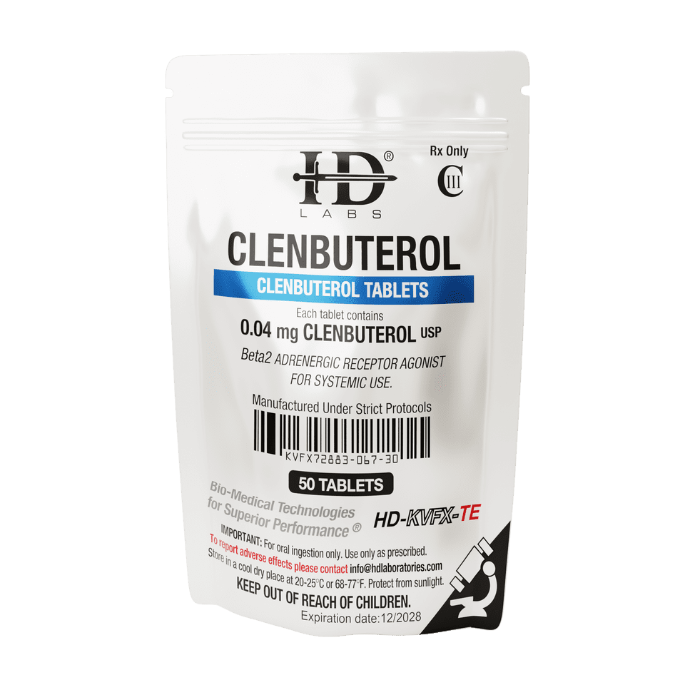 HD Labs Clenbuterol 40mcg